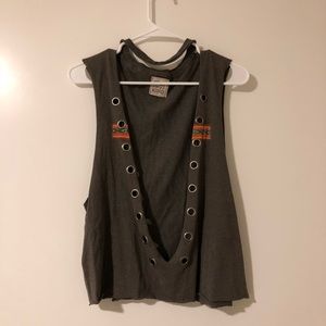 LF tank with holes and choker
